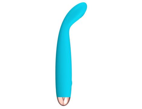 Wibrator mini Cuties niebieski USB 18,7 cm - 3