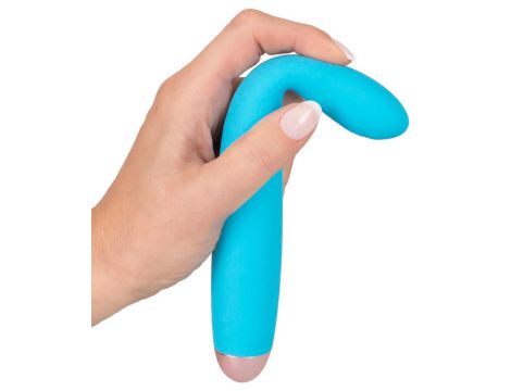 Wibrator mini Cuties niebieski USB 18,7 cm - 9