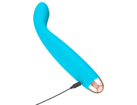 Wibrator mini Cuties niebieski USB 18,7 cm - 7