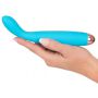 Wibrator mini Cuties niebieski USB 18,7 cm - 6