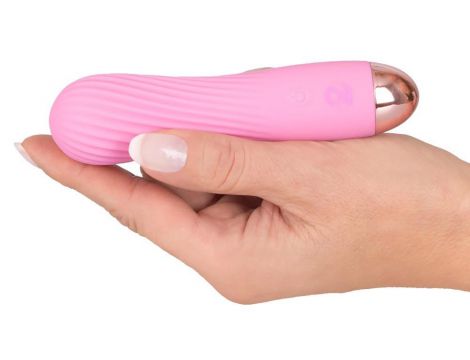 Mini wibrator Cuties różowy silikonowy USB 12,5 cm - 10