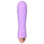 Mini wibrator silikonowy Cuties fioletowy USB 12,5 cm - 5