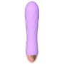 Mini wibrator silikonowy Cuties fioletowy USB 12,5 cm - 7