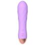 Mini wibrator silikonowy Cuties fioletowy USB 12,5 cm - 4