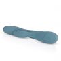 Wibrator króliczek Bloom Fiołek niebieski silikonowy USB 21 cm - 3