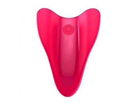 Stymulator palcowy Satisfyer High Fly czerwony USB silikonowy - 2
