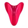 Stymulator palcowy Satisfyer High Fly czerwony USB silikonowy - 4