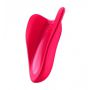 Stymulator palcowy Satisfyer High Fly czerwony USB silikonowy - 5