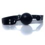 Knebel kulkowy regulowany Fetish B Series czarny 42 mm - 5