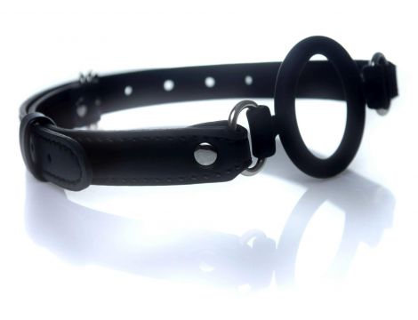 Knebel O-ringowy Fetish B Series regulowany czarny - 6