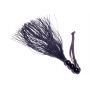 Pejcz silikonowy Fetish B Series czarny 25 cm - 7