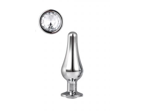 GLEAMING LOVE SILVER PLEASURE PLUG S - 2