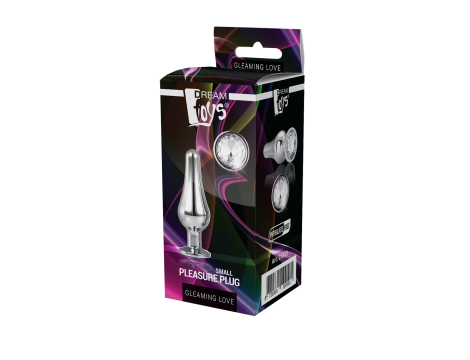 GLEAMING LOVE SILVER PLEASURE PLUG S - 10