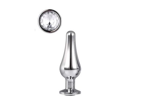 GLEAMING LOVE SILVER PLEASURE PLUG S - 3