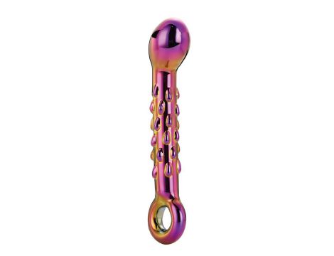 Szklane dildo Glamour żebrowane Dream Toys 18 cm - 3