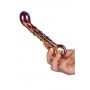 Szklane dildo Glamour żebrowane Dream Toys 18 cm - 10