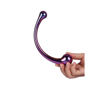 Duże zakrzywione szklane dildo Dream Toys 21 cm - 7