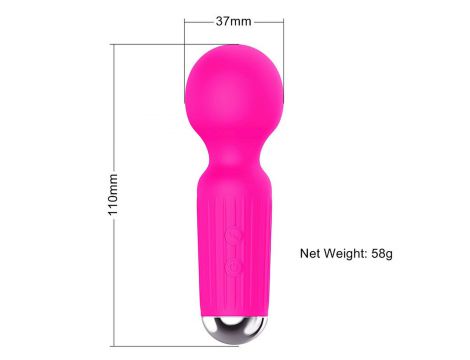 Stymulator łechtaczki mini B Series Magic różowy USB 20 funkcji - 6