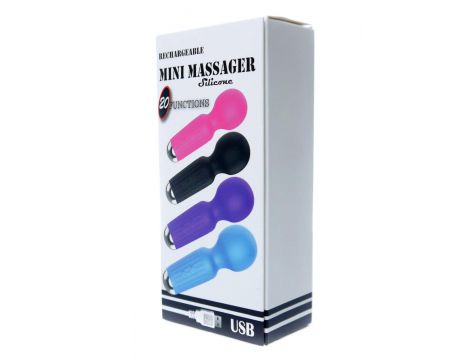 Stymulator łechtaczki mini B Series Magic różowy USB 20 funkcji - 11