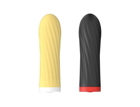 Wibrator mini silikonowy B Series Magic USB 10 trybów czarny - 6
