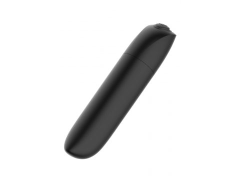 Potężny mini wibrator B Series Magic USB 20 trybów czarny błyszczący - 3