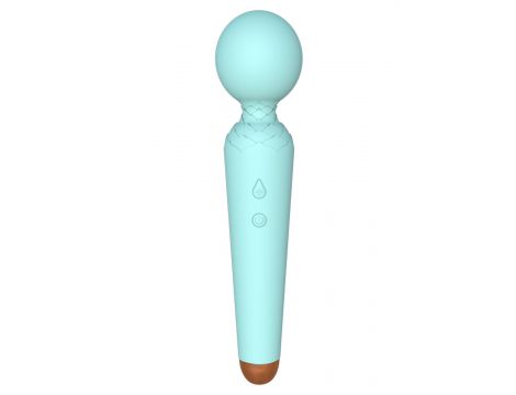 Stymulator łechtaczki Power Wand B Series Magic niebieski USB 10 funkcji - 2
