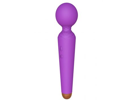 Stymulator łechtaczki Power Wand USB 10 funkcji fioletowy - 2