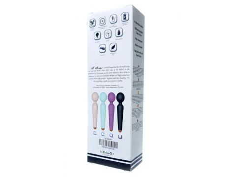 Stymulator łechtaczki Power Wand USB 10 funkcji fioletowy - 6