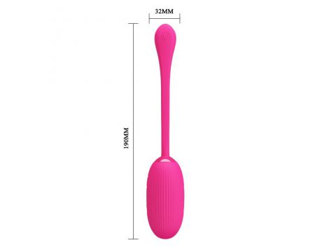 Bezprzewodowe wibrujące jajko Pretty Love Doreen 12 funkcji USB różowy - 5