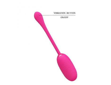 Bezprzewodowe wibrujące jajko Pretty Love Doreen 12 funkcji USB różowy - 6