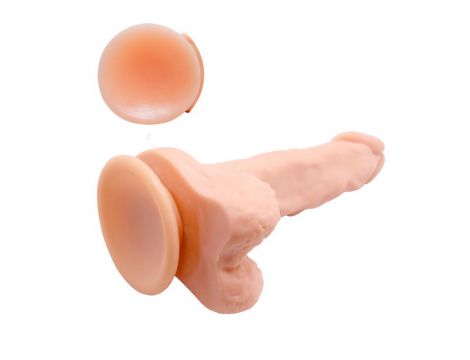 Wibrator realistyczny Baile Barbara cielisty 17 cm - 5