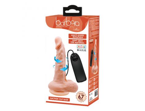 Wibrator realistyczny Baile Barbara cielisty 17 cm