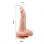 Wibrator realistyczny Baile Barbara cielisty 17 cm - 7