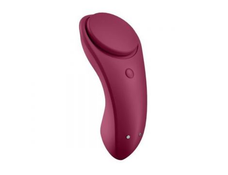 Stymulator łechtaczki Satisfyer Sexy Secret do majtek czerwony