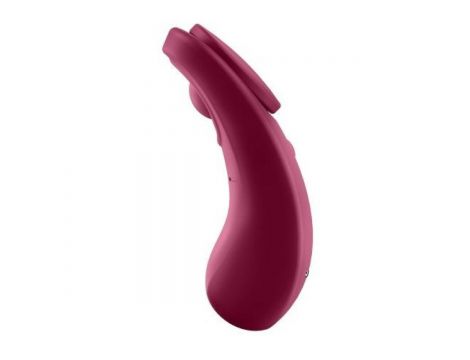 Stymulator łechtaczki Satisfyer Sexy Secret do majtek czerwony - 6