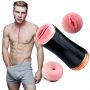 Dwustronny wibrujący masturbator B Series Fox USB - 16