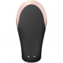 Wibrator Satisfyer Double Love dla pary czarny silikonowy USB 9cm - 5