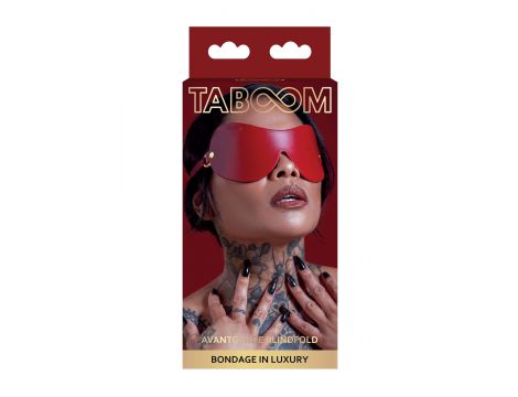 Opaska na oczy Taboom Avantgarde czerwona - 2