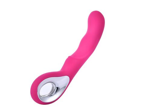 Wibrator punktu G silikonowy B Series Magic różowy USB 20 cm - 3