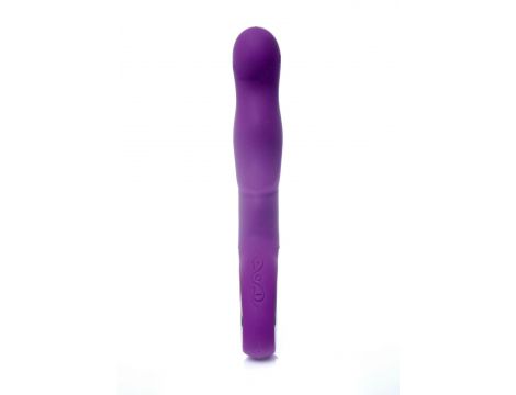 Wibrator punktu G silikonowy B Series Magic fioletowy USB 20 cm - 6