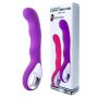 Wibrator punktu G silikonowy B Series Magic fioletowy USB 20 cm - 2