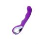 Wibrator punktu G silikonowy B Series Magic fioletowy USB 20 cm - 6