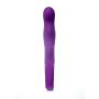 Wibrator punktu G silikonowy B Series Magic fioletowy USB 20 cm - 7