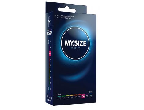 Prezerwatywy dopasowane my size pro 64mm 10 sztuk