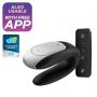 Wibrator dla par Satisfyer Double Fun czarny z aplikacją - 2