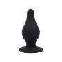 Korek analny silikonowy Silexd Model 2S czarny 7cm - 3
