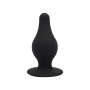 Korek analny silikonowy Silexd Model 2S czarny 7cm - 2