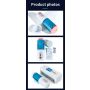 Masturbator wibrujący z ssaniem B Series Fox USB - 12