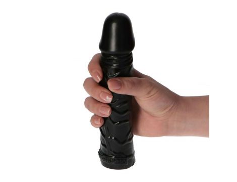 Dildo Gustavo Toyz4lovers czarne 18 cm