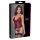 Koszulka z podwiązkami Cottelli LINGERIE czerwono czarna L